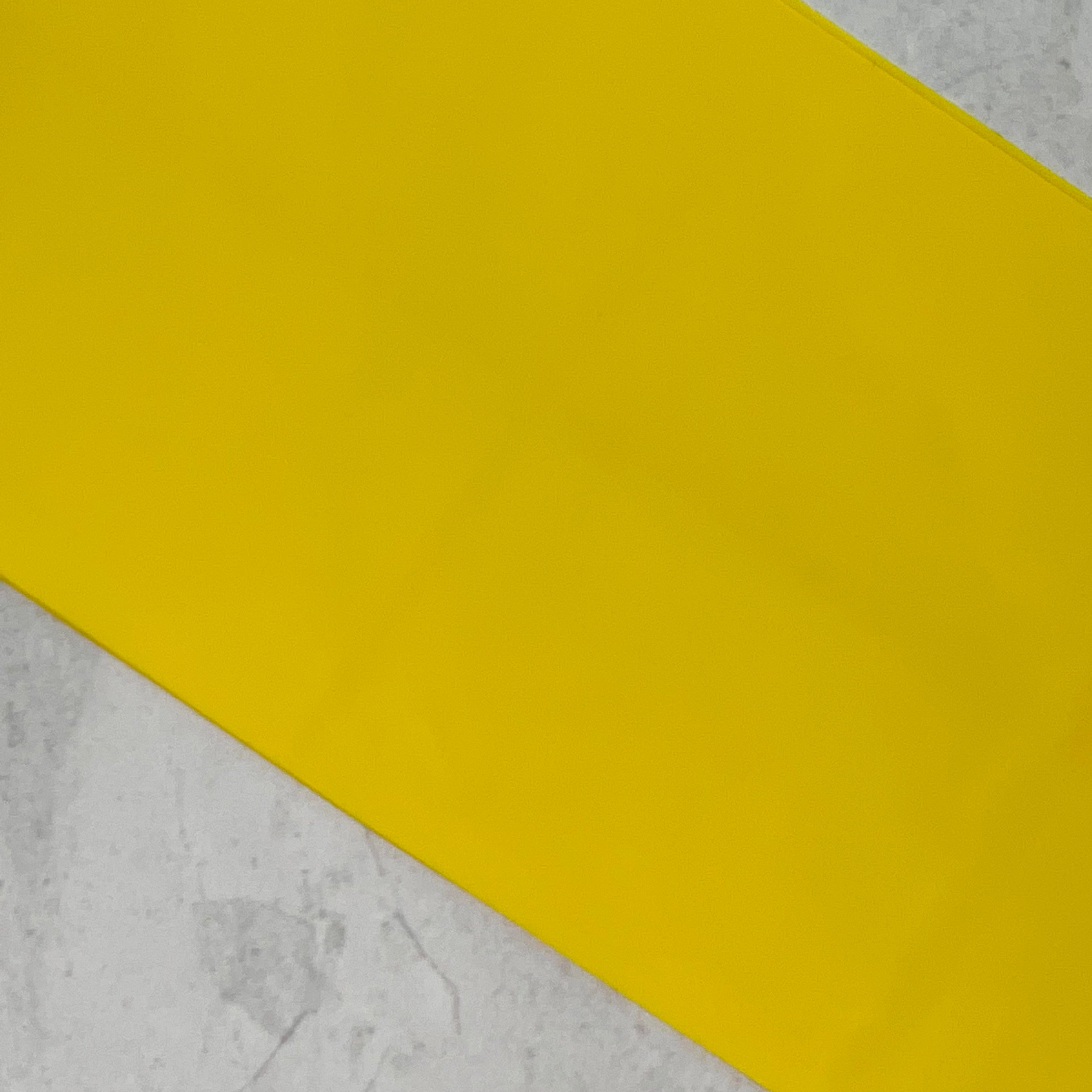     Yellow Latex Flat Band Closeup